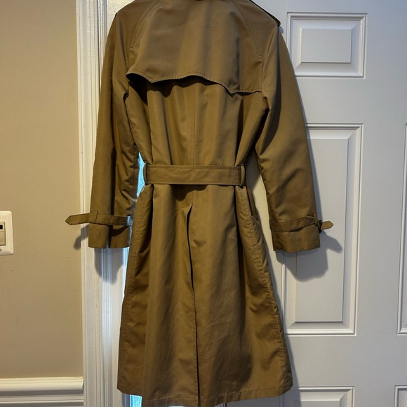 London Fog Classic Tan Trench Coat size 40 - Picture 3 of 7